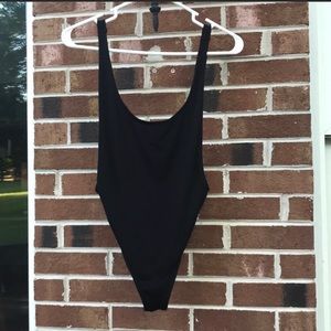 Black Bodysuit - Small